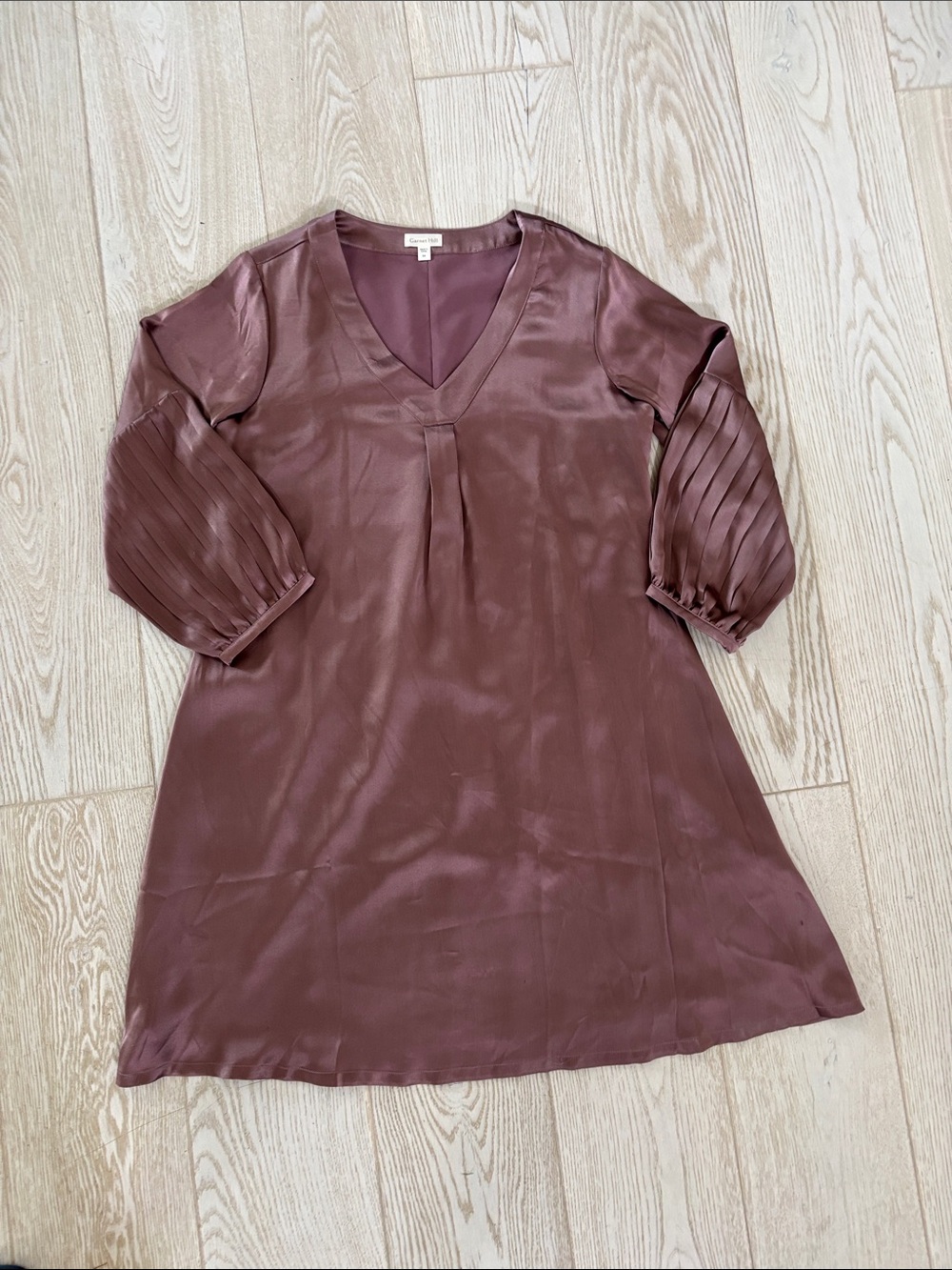 Garnet Hill silk dress.